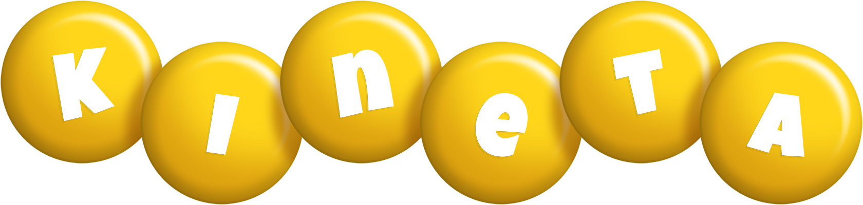 Kineta candy-yellow logo