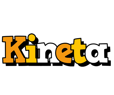 Kineta cartoon logo
