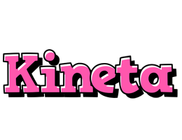 Kineta girlish logo