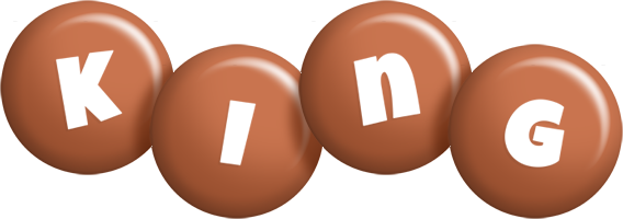 King candy-brown logo