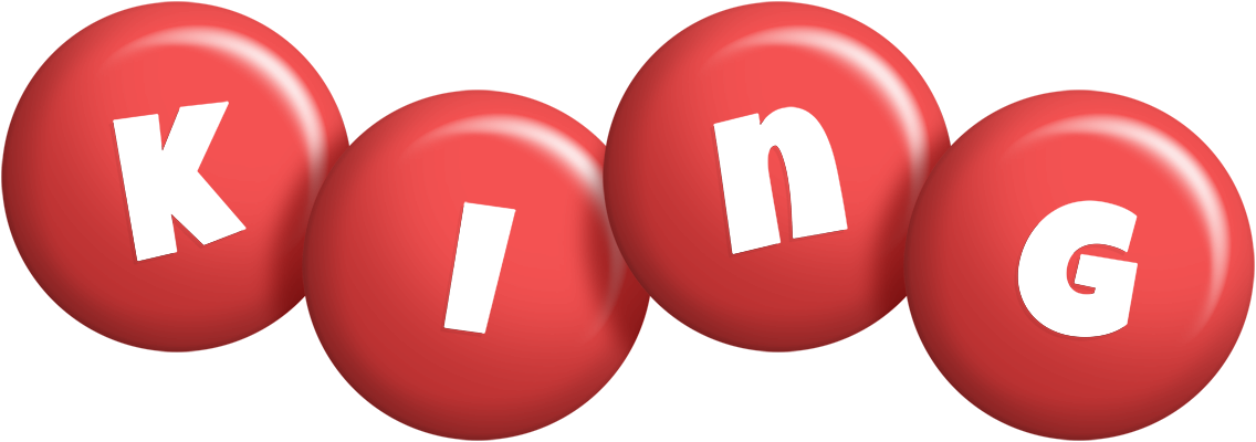 King candy-red logo