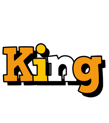 King cartoon logo