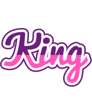 King cheerful logo