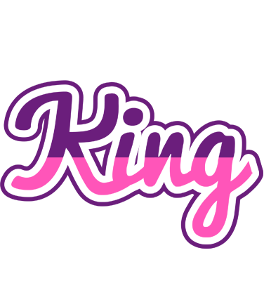 King cheerful logo