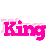 King dancing logo