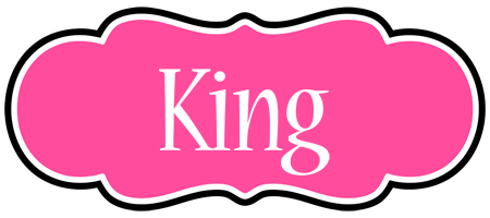 King invitation logo