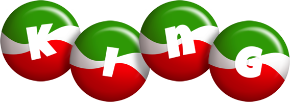 King italy logo