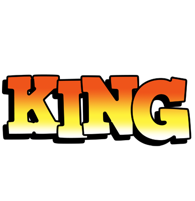 King sunset logo