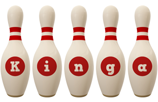 Kinga bowling-pin logo