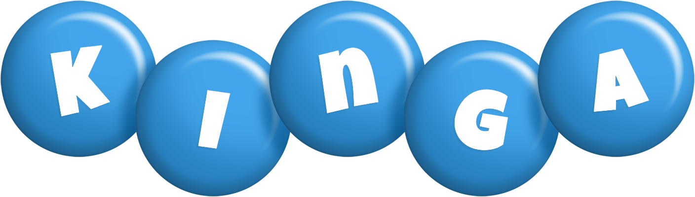 Kinga candy-blue logo