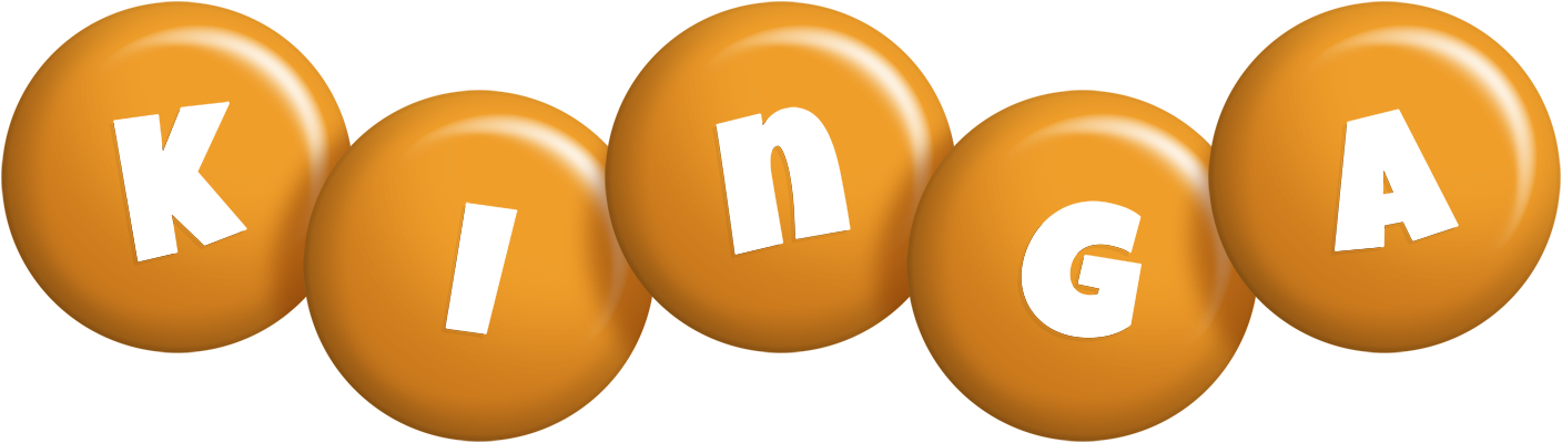 Kinga candy-orange logo