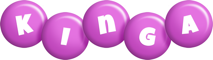 Kinga candy-purple logo
