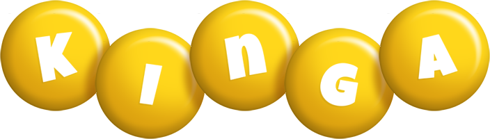 Kinga candy-yellow logo