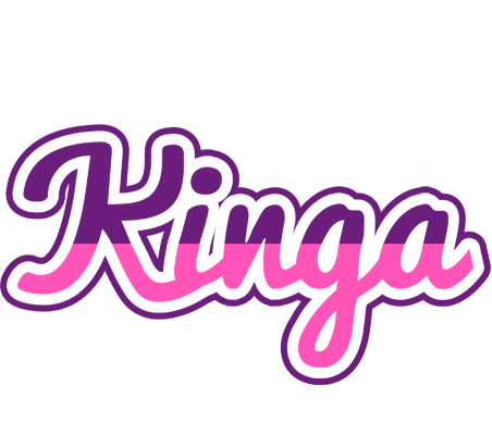 Kinga cheerful logo