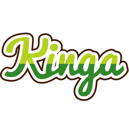 Kinga golfing logo