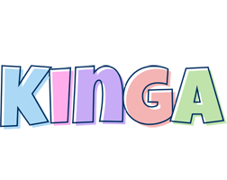 Kinga pastel logo