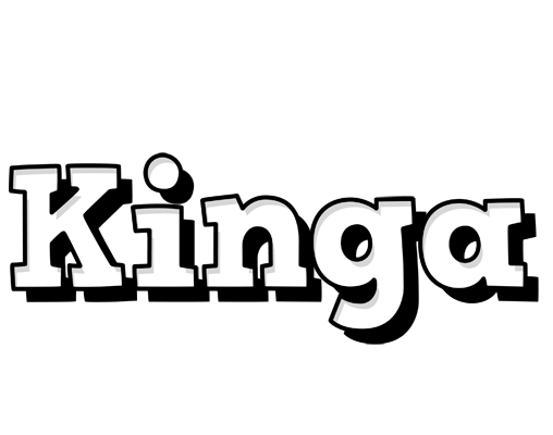 Kinga snowing logo