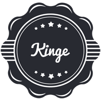 Kinge badge logo