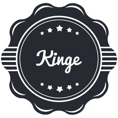 Kinge badge logo