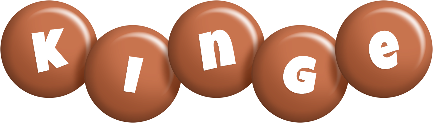 Kinge candy-brown logo