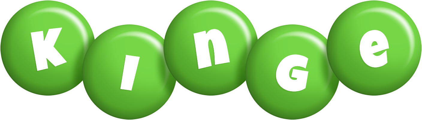 Kinge candy-green logo