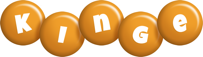 Kinge candy-orange logo