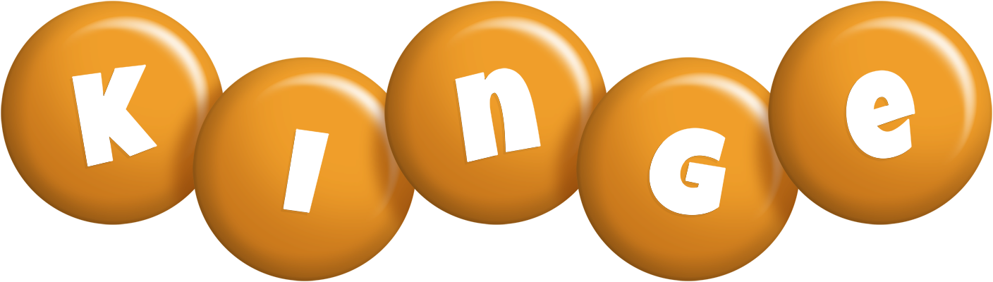 Kinge candy-orange logo