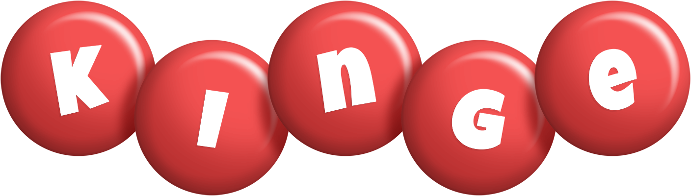 Kinge candy-red logo