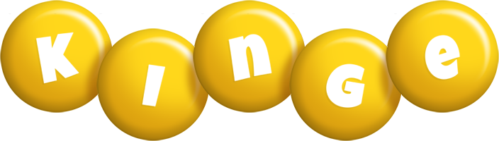 Kinge candy-yellow logo