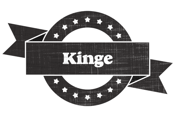 Kinge grunge logo