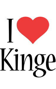 Kinge i-love logo
