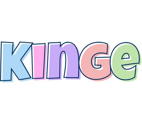 Kinge pastel logo