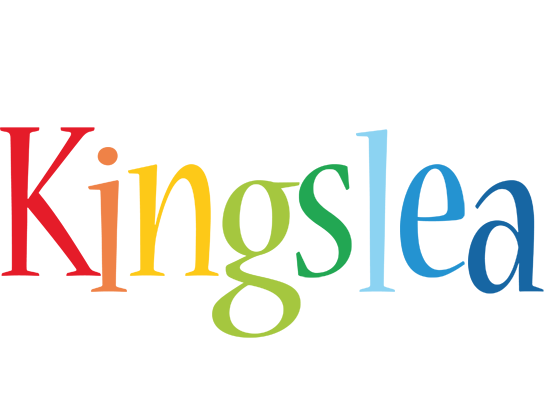 Kingslea birthday logo