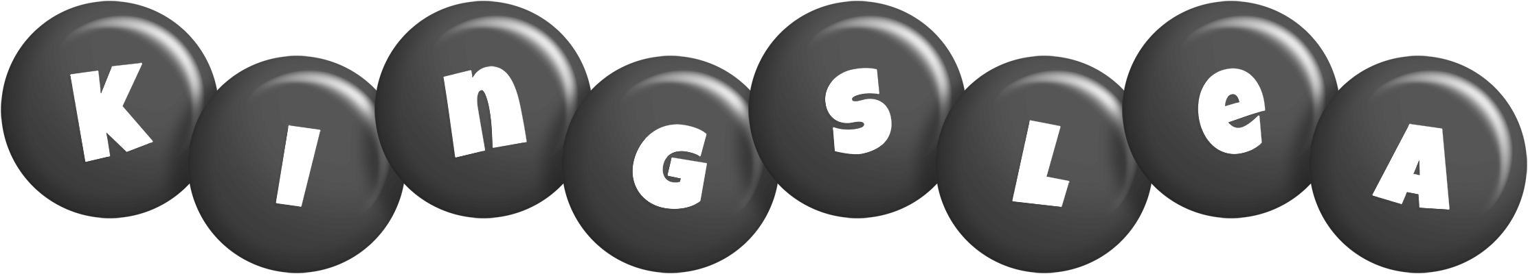 Kingslea candy-black logo