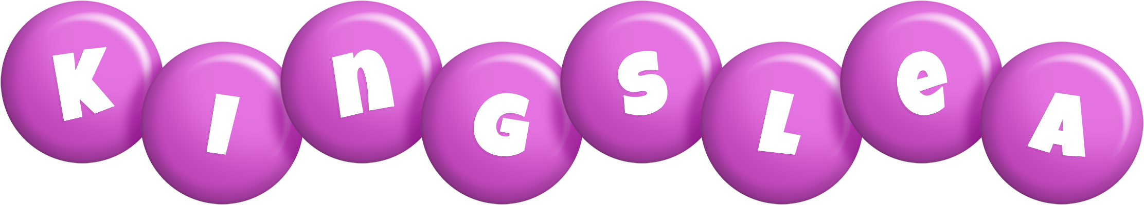 Kingslea candy-purple logo