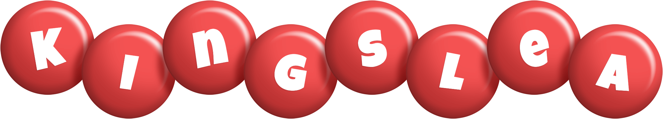 Kingslea candy-red logo
