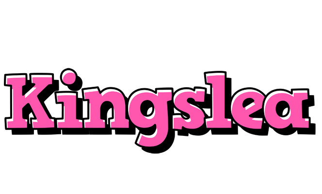 Kingslea girlish logo