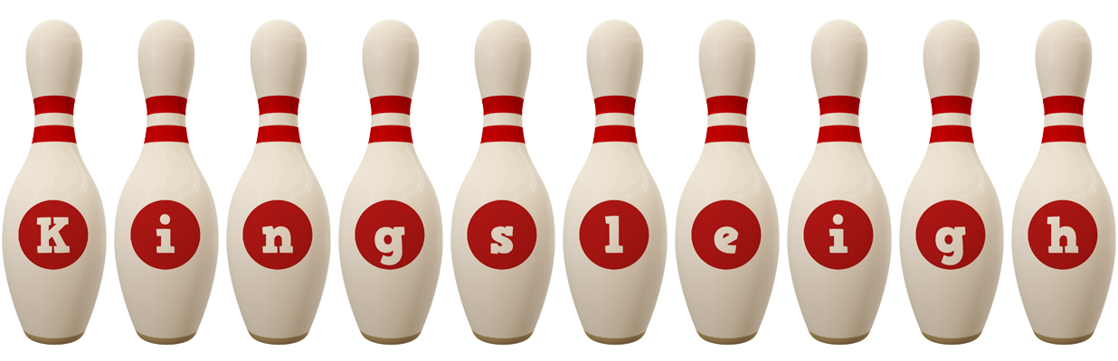 Kingsleigh bowling-pin logo