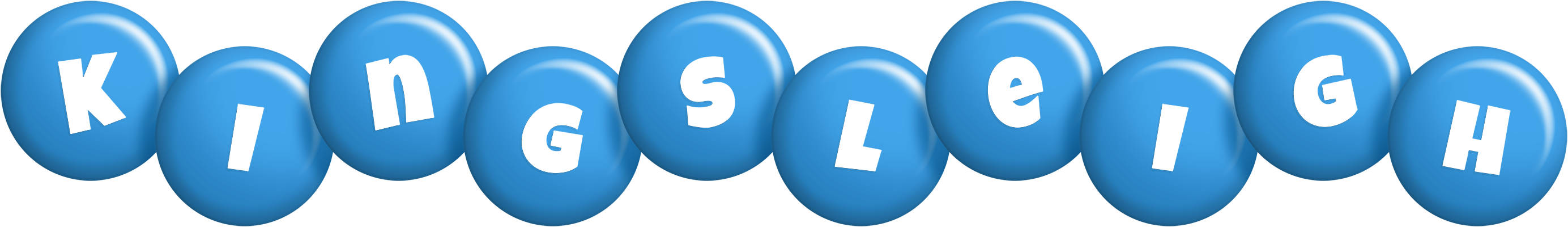 Kingsleigh candy-blue logo