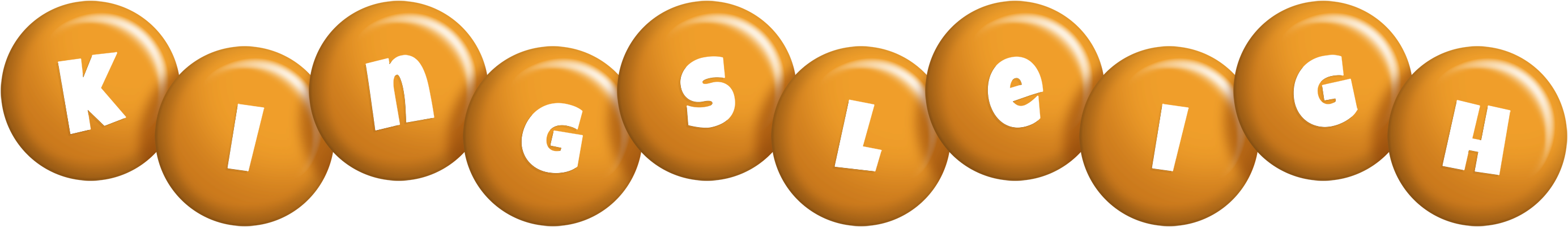 Kingsleigh candy-orange logo