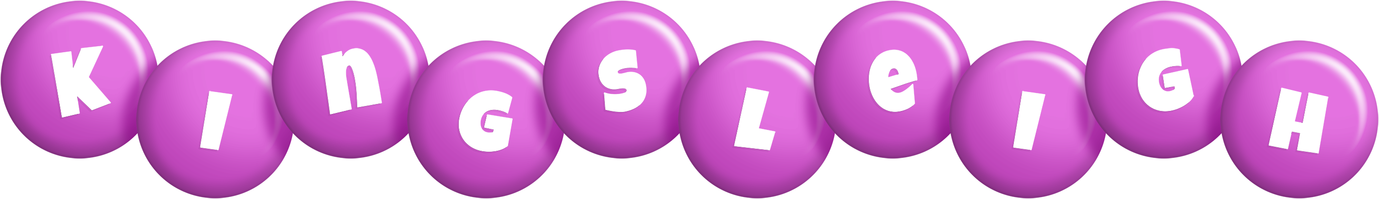 Kingsleigh candy-purple logo
