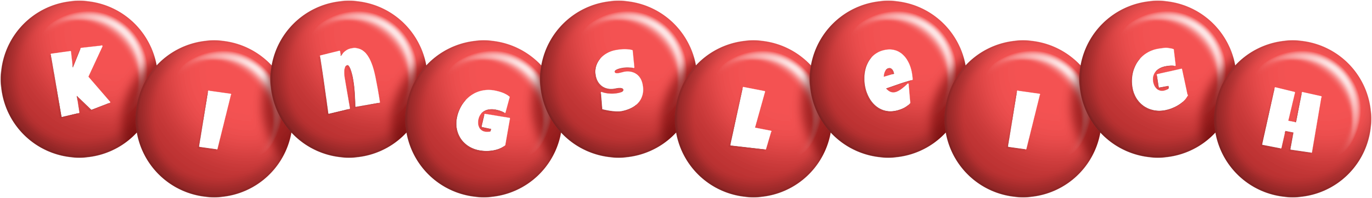 Kingsleigh candy-red logo