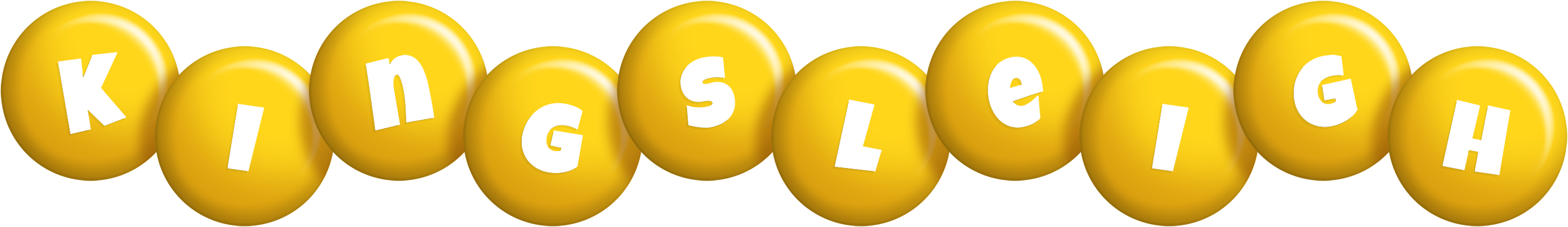Kingsleigh candy-yellow logo