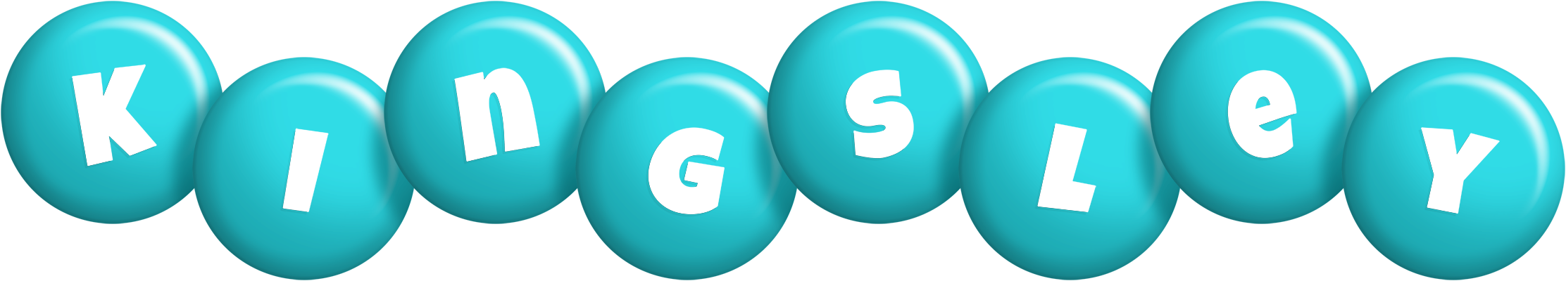 Kingsley candy-azur logo