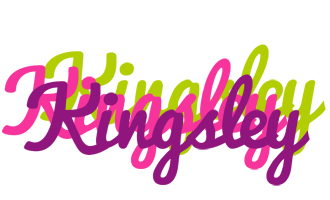 Kingsley flowers logo