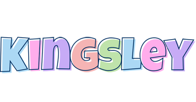 Kingsley pastel logo