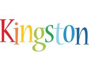 Kingston birthday logo