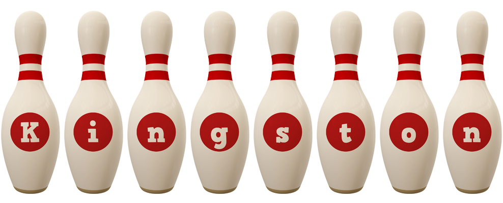 Kingston bowling-pin logo