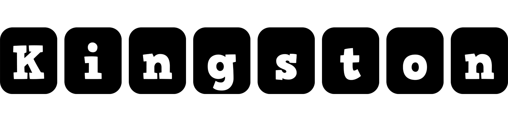 Kingston box logo