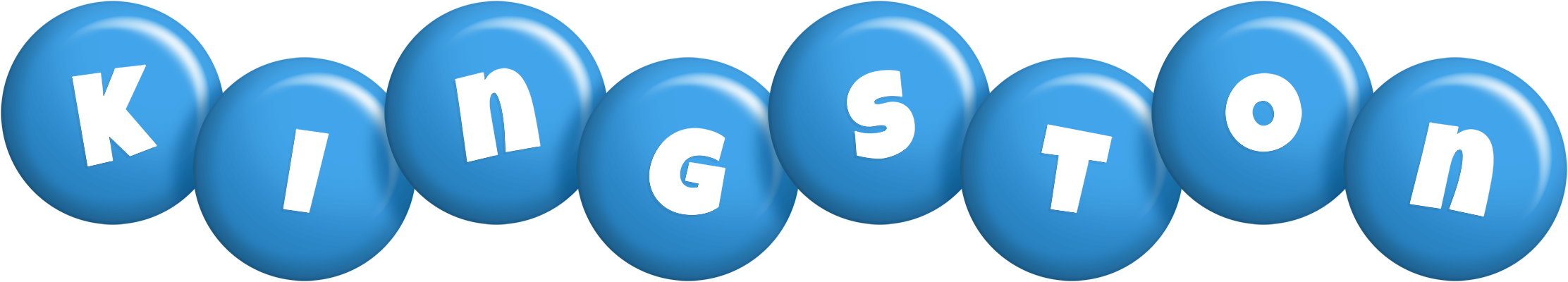 Kingston candy-blue logo